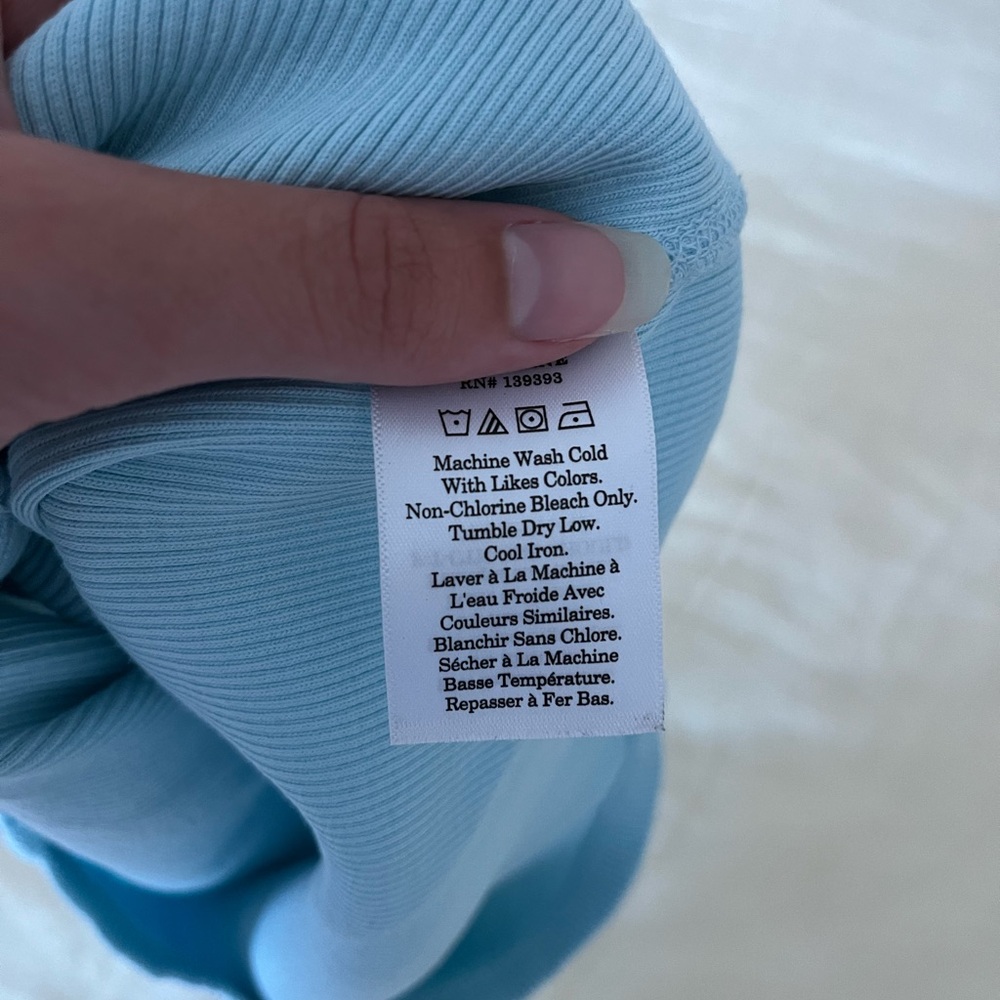 Everlane The Ribbed One-Shoulder Tank - Picture 3 of 3